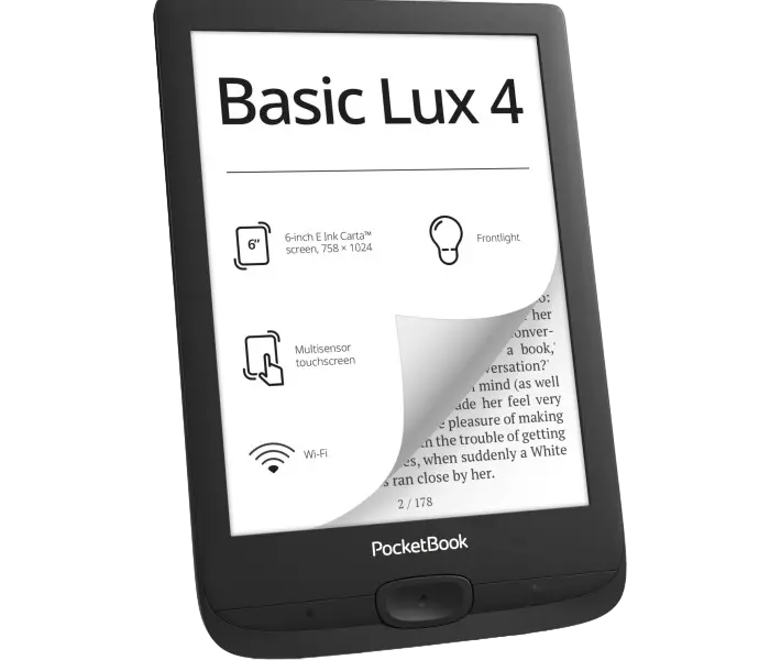 Электронная книга PocketBook Basic Lux 4 618 Чёрный