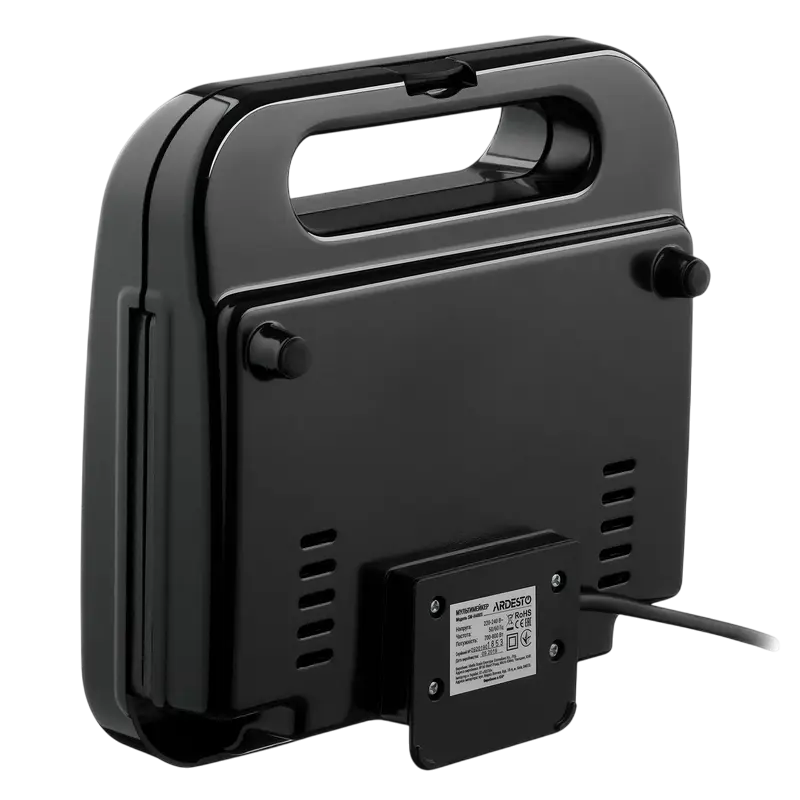 Сэндвичница-Мультипекарь Ardesto SM-H400S Чёрный | Нержавеющая сталь