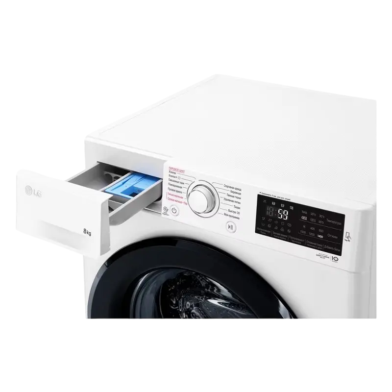 Mașină de spălat LG F4M5TS6W Alb