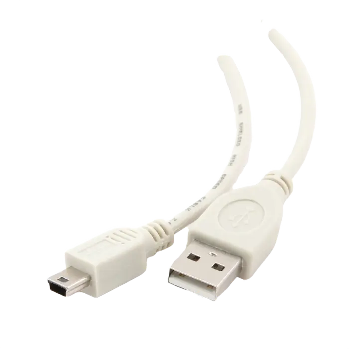 Cablu încărcare și sincronizare Cablexpert CC-USB2-AM5P-3 Alb