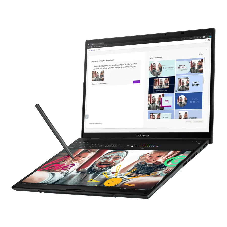 Ноутбук ASUS Zenbook DUO OLED UX8406CA Inkwell Gray