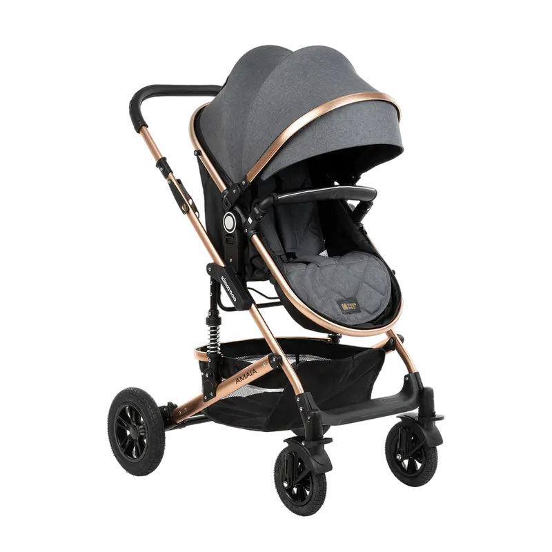 Коляска 3-в-1 Kikka Boo Amaia Серый