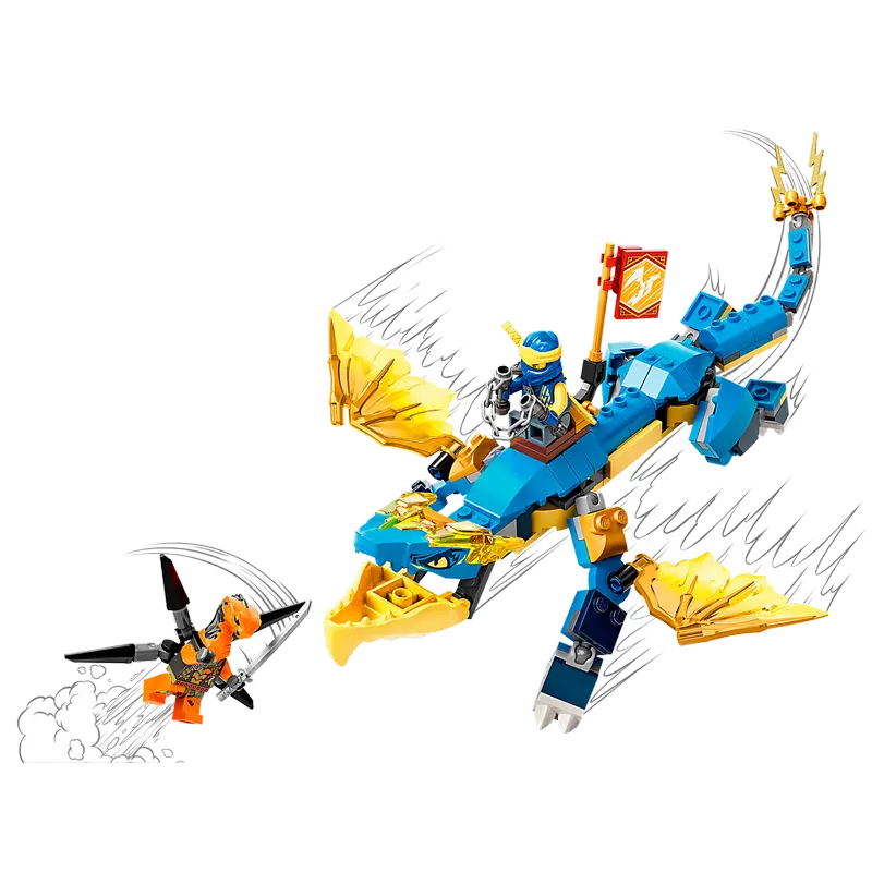 Конструктор LEGO Jay's Thunder Dragon EVO Разноцветный