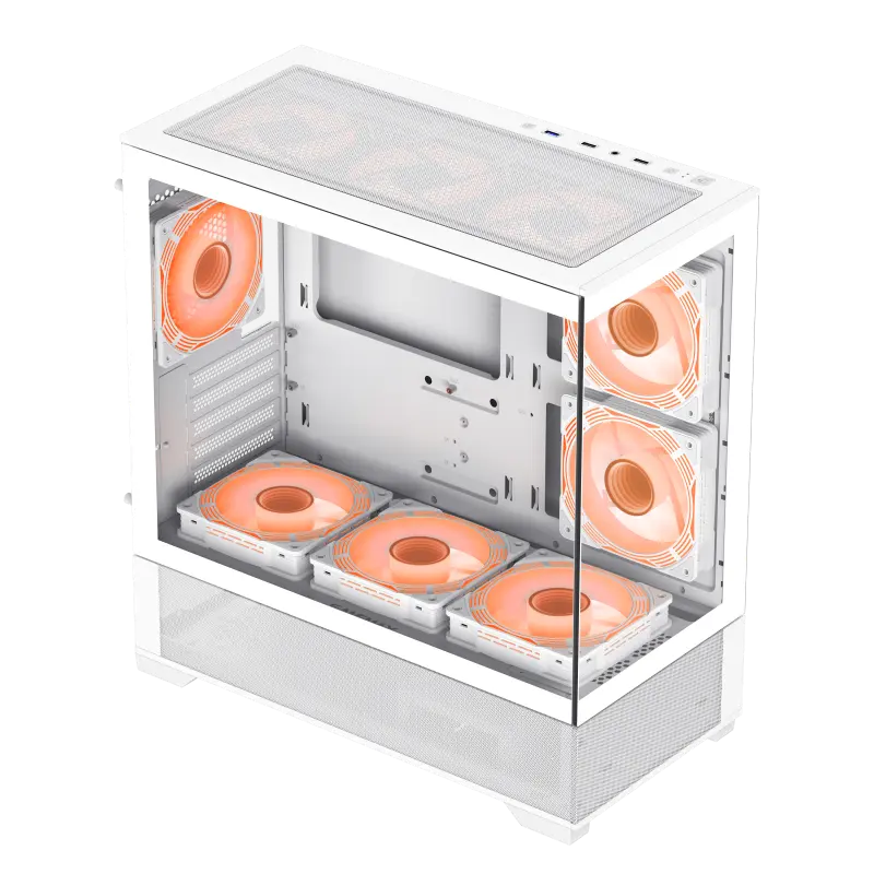 Компьютерный корпус Gamemax VISTA MW Midi-Tower Белый