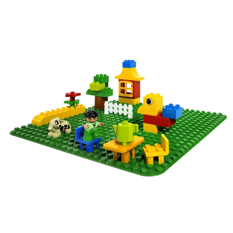 Конструктор LEGO Green Building Plate Зелёный