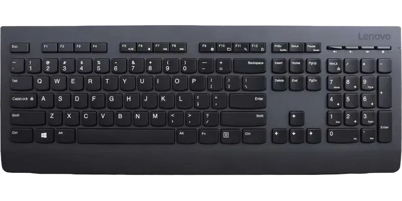 Клавиатура и мышь Lenovo Professional 4x30h56821 Мембрана Черный