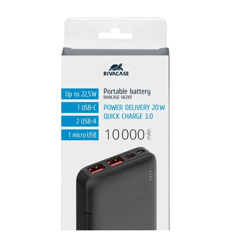 Acumulator extern Rivacase VA2101 Negru