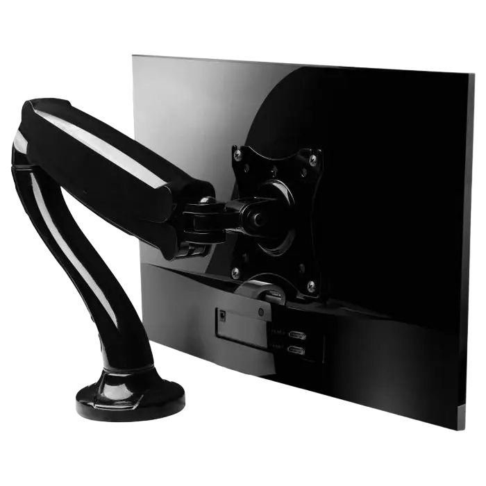 Suport birou pentru monitoare ITech MBSG-02F Negru