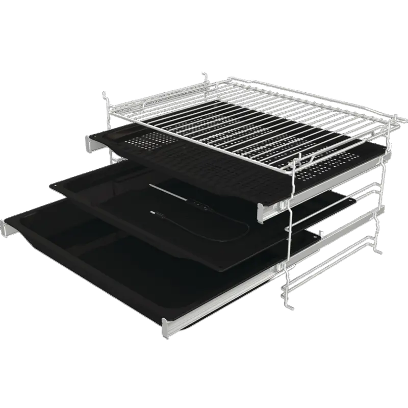 Электрический духовой шкаф Gorenje BSA6747A04BGWI Черный