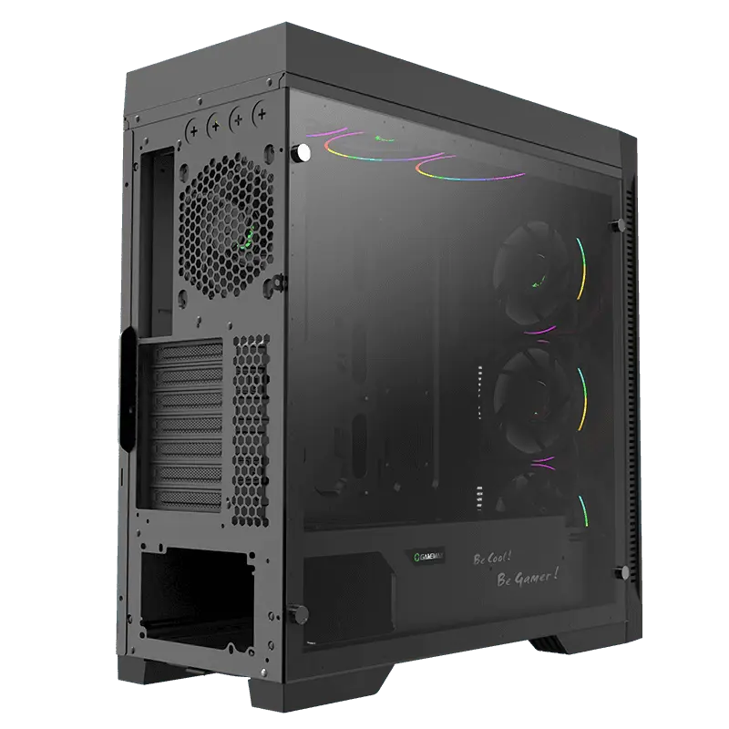 Компьютерный корпус Gamemax ABYSS TR Midi-Tower Черный