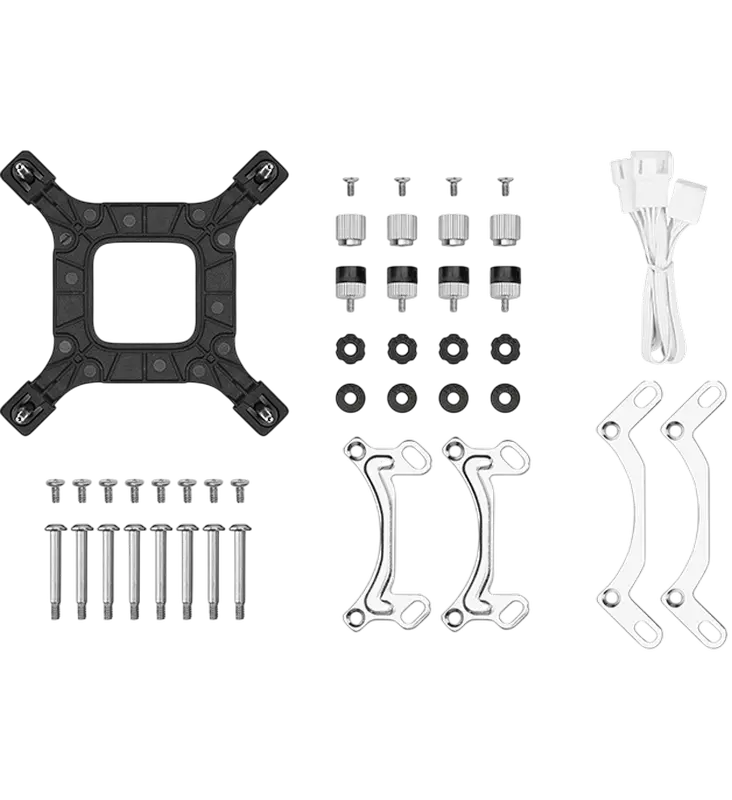 Кулер для процессора Deepcool LE240 WH V2 120 мм
