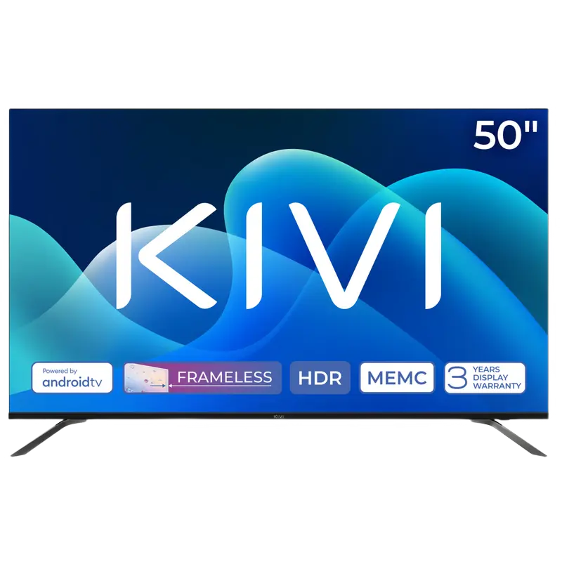 50" LED SMART Телевизор KIVI 50U730QB Черный