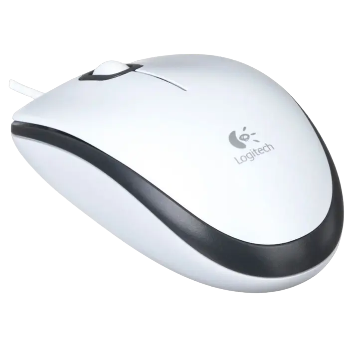 Мышь Logitech M100 Проводное Белый