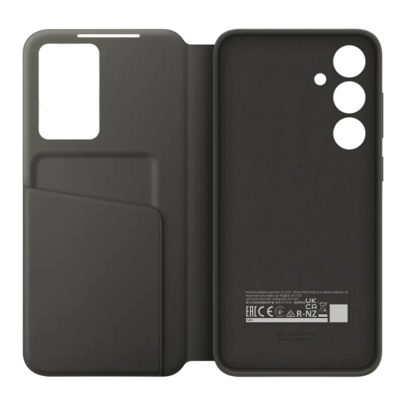 Чехол книжка Samsung Galaxy S24 FE Smart View Wallet Case Smart View Wallet Чёрный