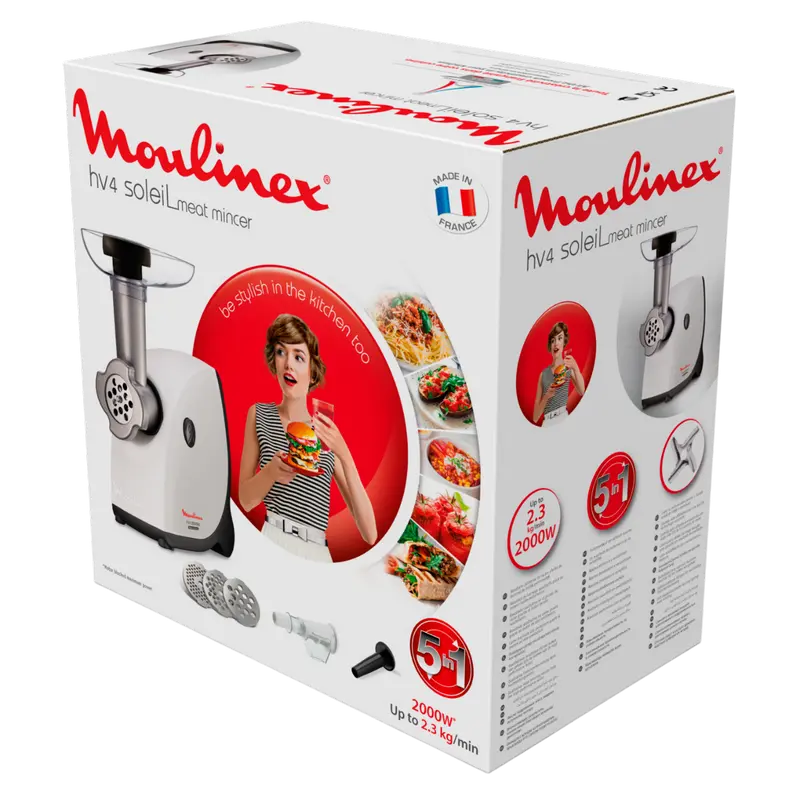 Mașină de tocat carne Moulinex ME445A38 Alb