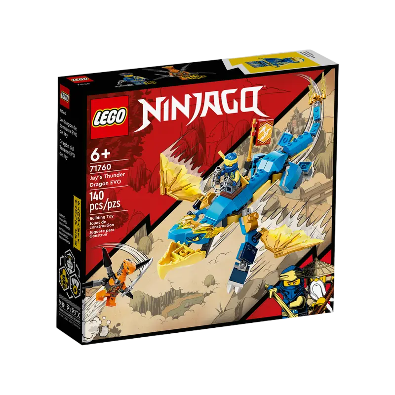 Конструктор LEGO Jay's Thunder Dragon EVO Разноцветный