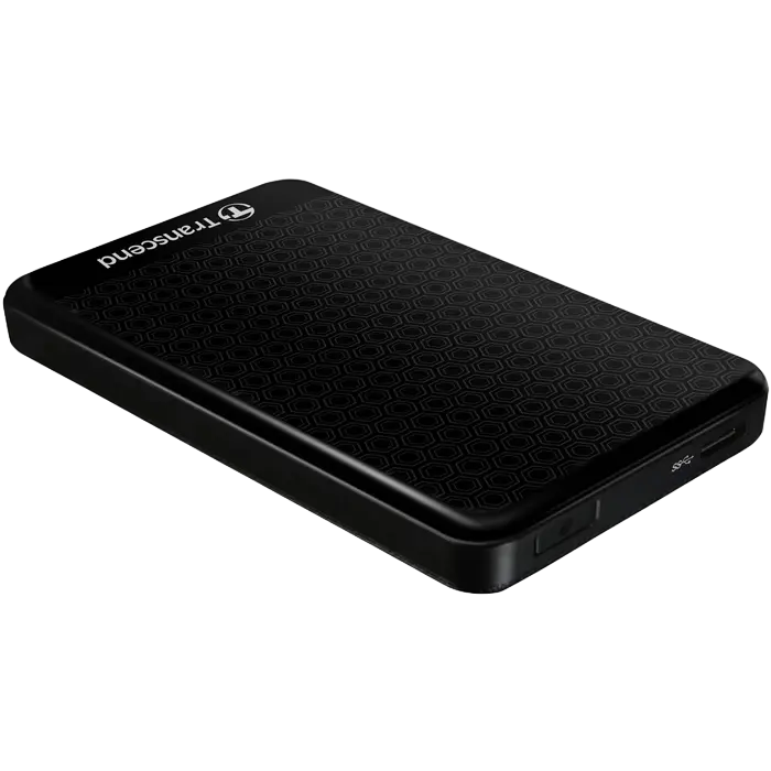 HDD portabil extern Transcend StoreJet 25A3 2 TB Negru