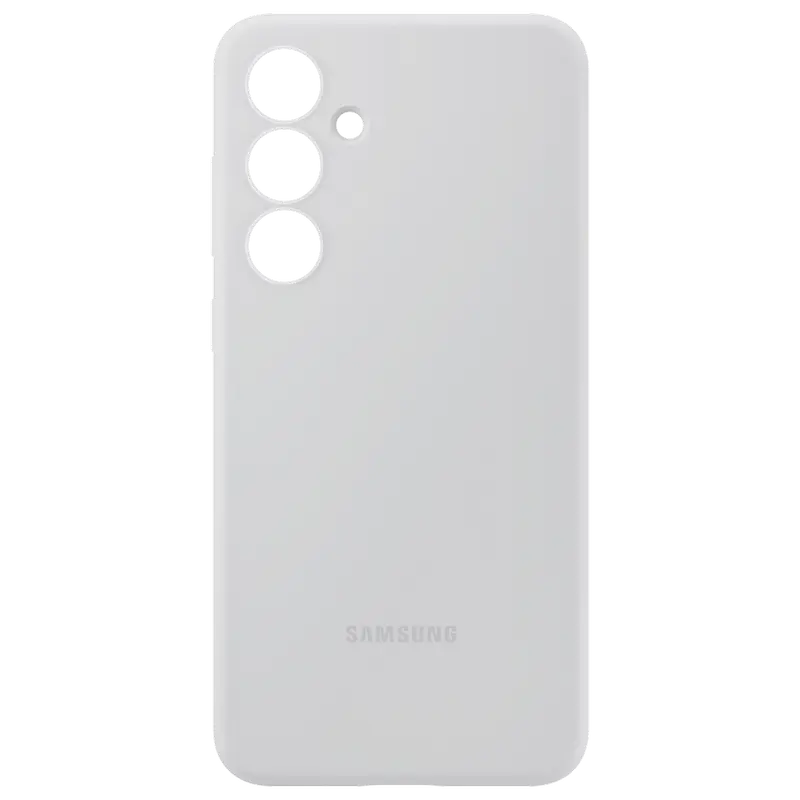 Чехол Samsung Galaxy S24 FE Silicone Cover Силиконовый Чехол Серый