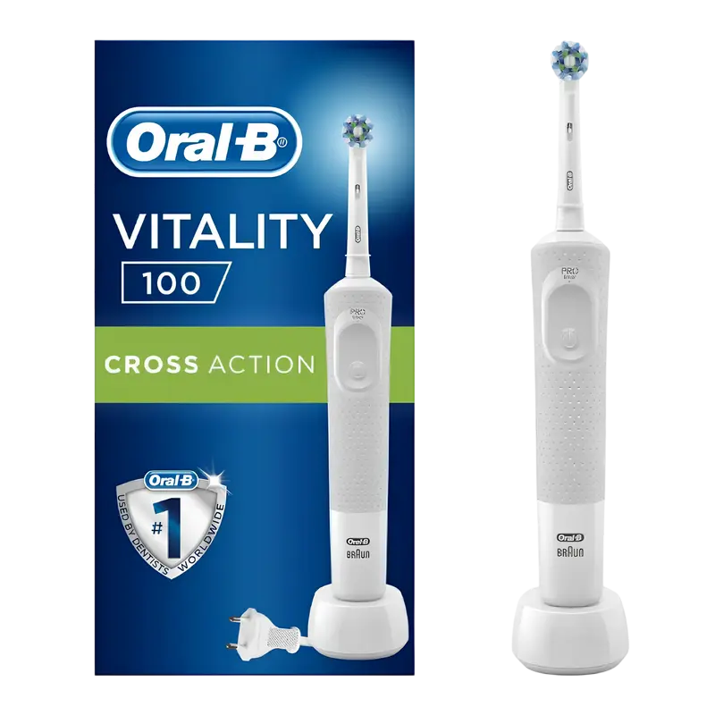 Periuță de dinți electrică Pentru adulți Braun Starter Pack White Alb