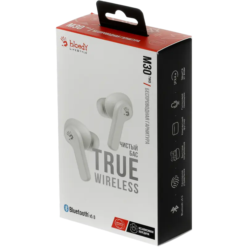 Căști Bloody M30 Alb