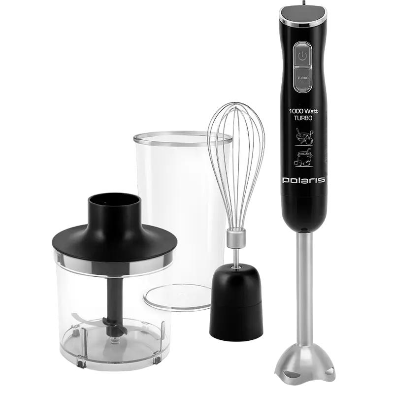 Погружной блендер Polaris PHB 1072 Чёрный
