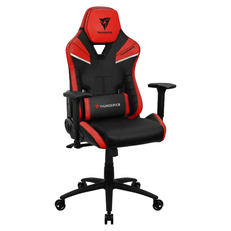 Игровое кресло ThunderX3 TC5 Искусственная кожа Чёрный/Красный