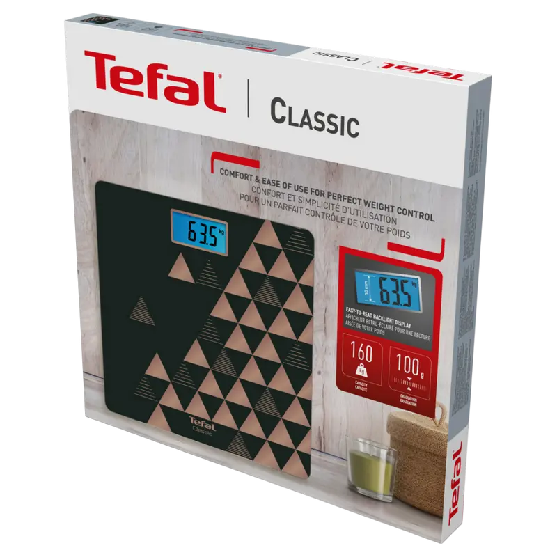 Электронные напольные весы Tefal Classic PP1540V0 Черный