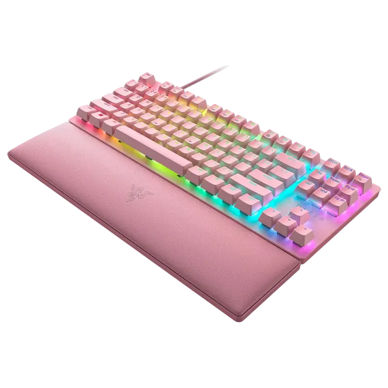 Клавиатура Razer Huntsman V2 TKL Механический Розовый