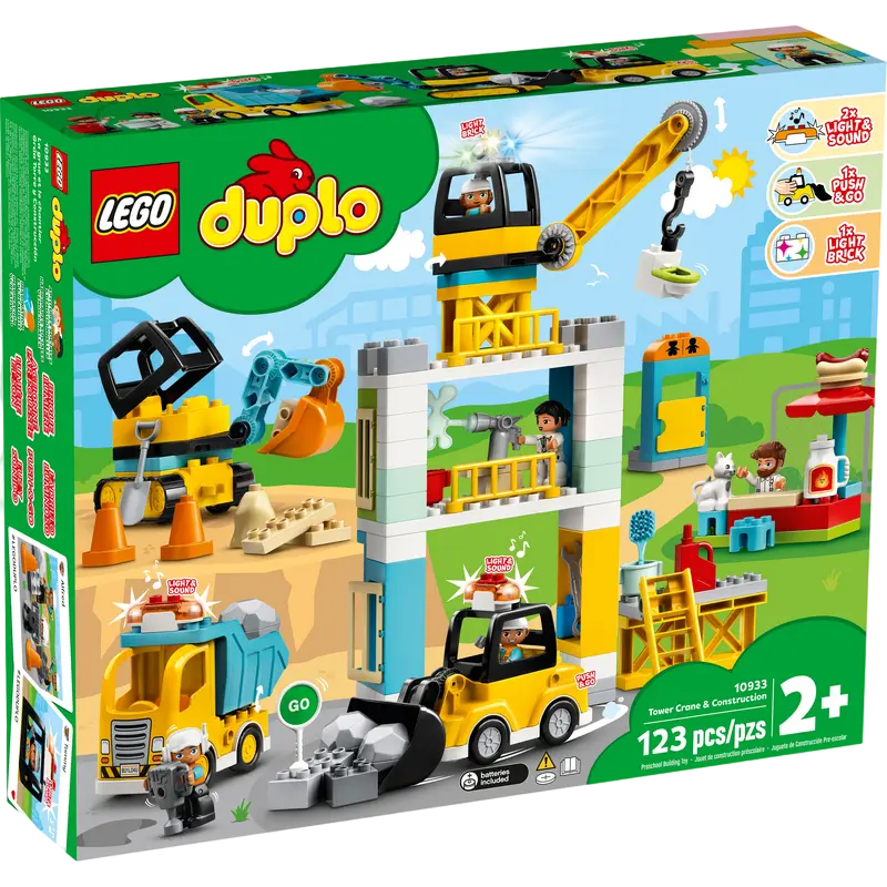 Конструктор LEGO Tower Crane & Construction Жёлтый