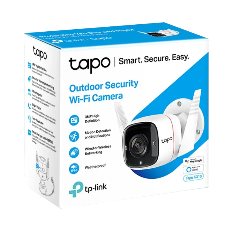 Умная камера видеонаблюдения TP-LINK Tapo C310 Белый