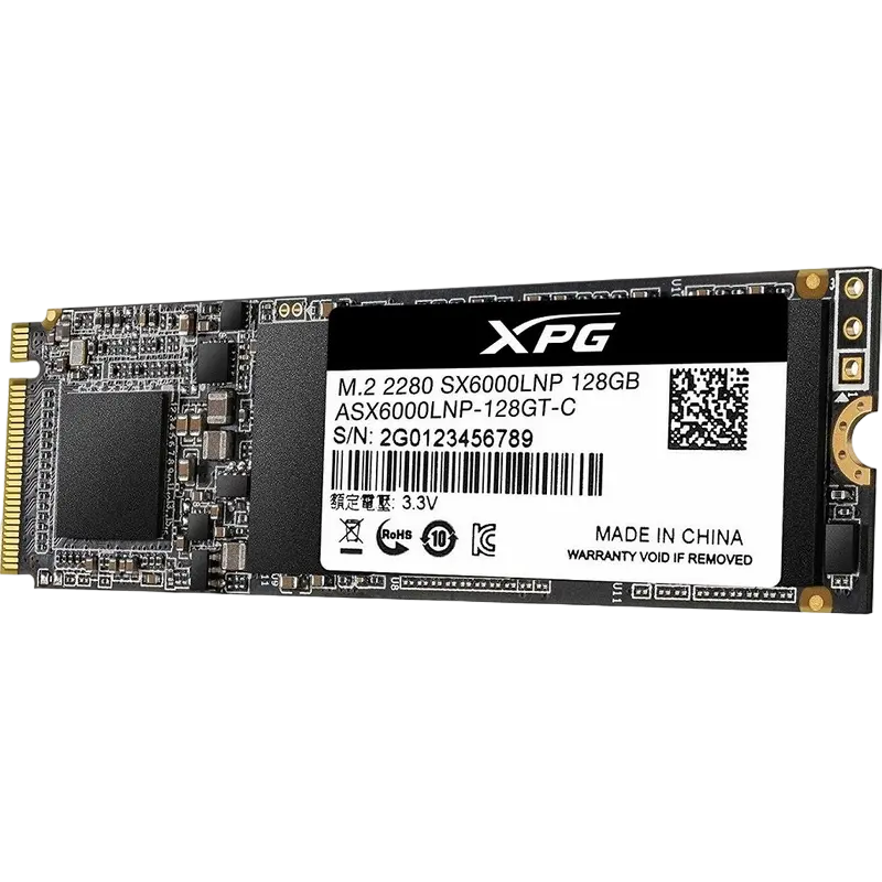 Накопитель SSD ADATA XPG SX6000 Lite XPG SX6000 128GB