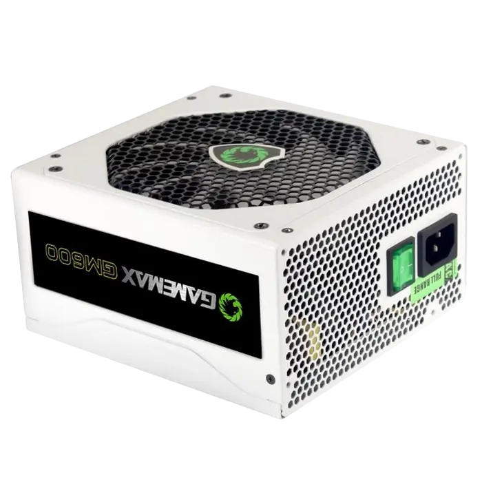 Tip Блок питания для компьютеров Gamemax GM-600 White ATX Белый