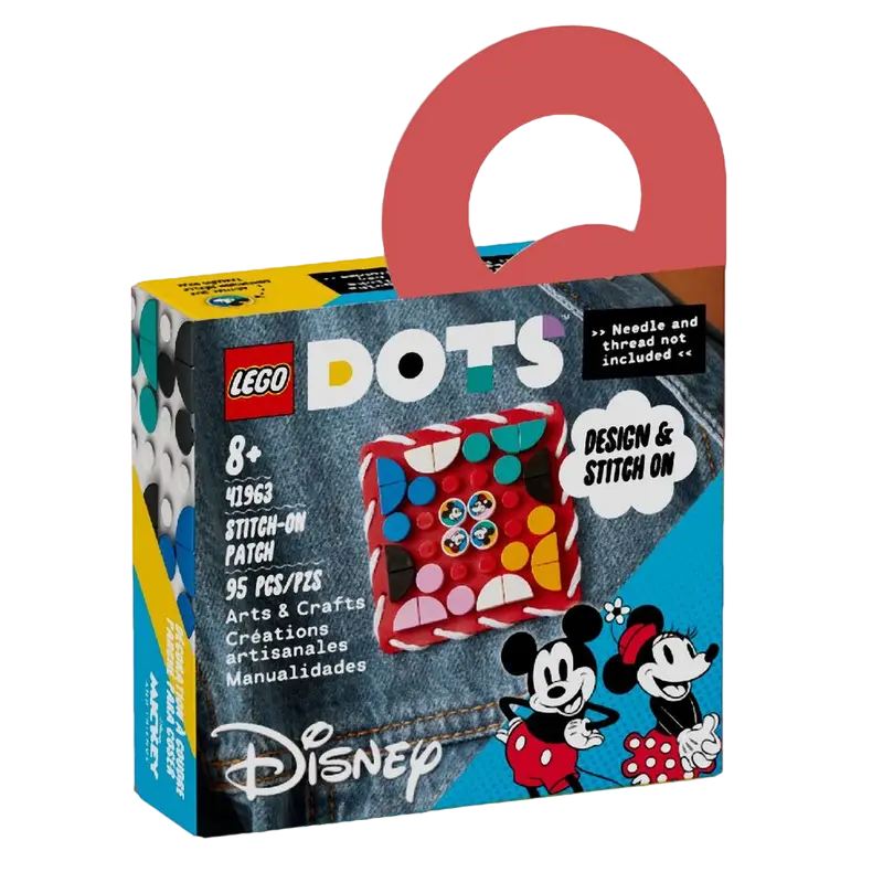 Конструктор LEGO Mickey Mouse & Minnie Mouse Stitch-on Patch Разноцветный