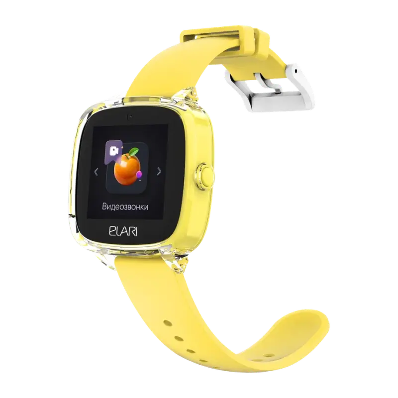 Детские часы Elari KidPhone Fresh 4G Жёлтый