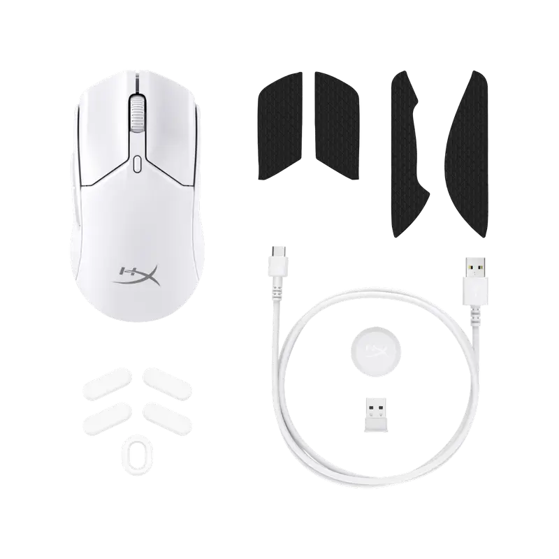 Игровая мышь HyperX Pulsefire Haste 2 mini Беспроводное,Проводное Белый