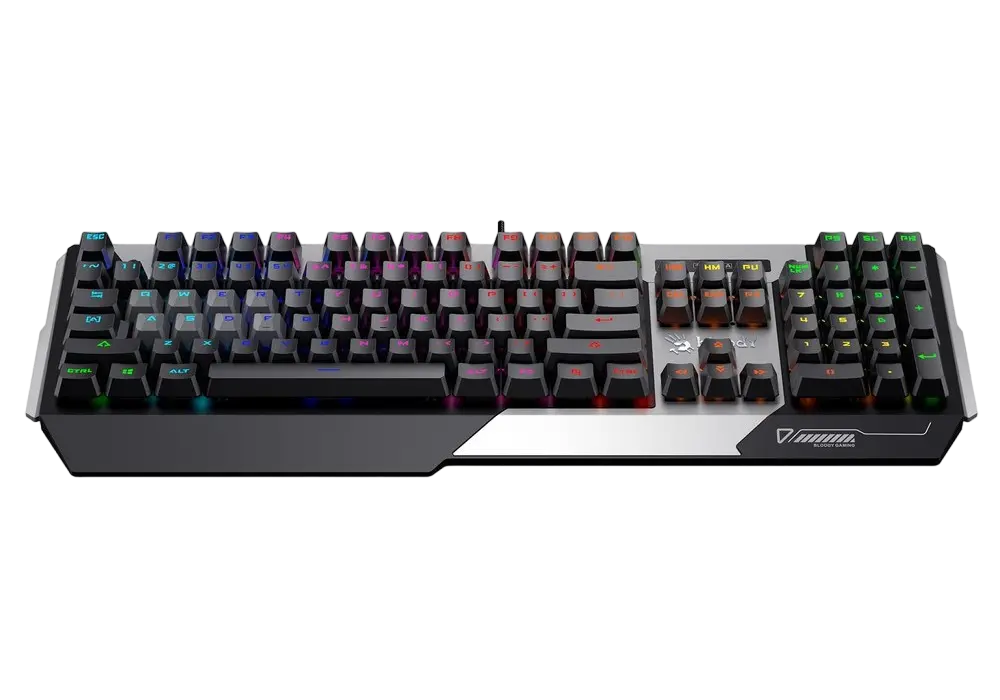 Tastatură Bloody B865R Mecanic Argintiu