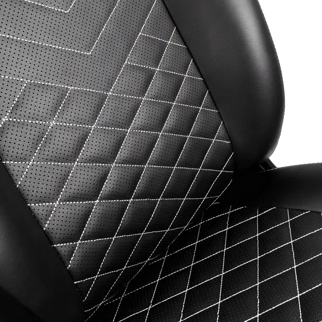 Scaun Gaming Noblechairs Icon PU Piele Negru/Alb