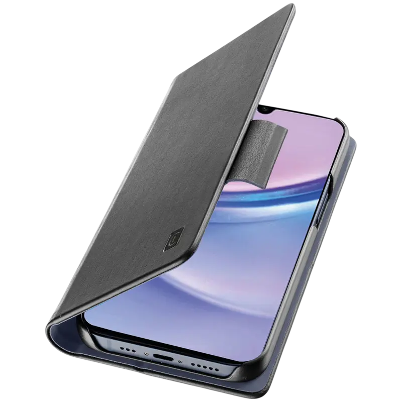 Husă tip carte Cellularline Samung Galaxy A16 Book Case 3 Negru
