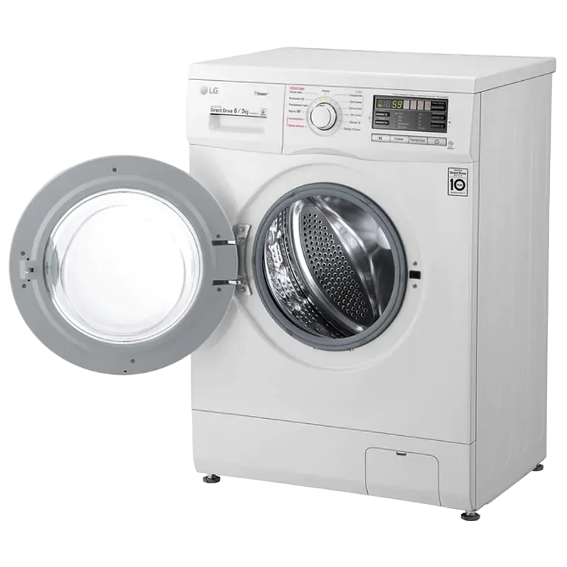 Mașină de spălat cu uscător LG F1296CDS0 Alb