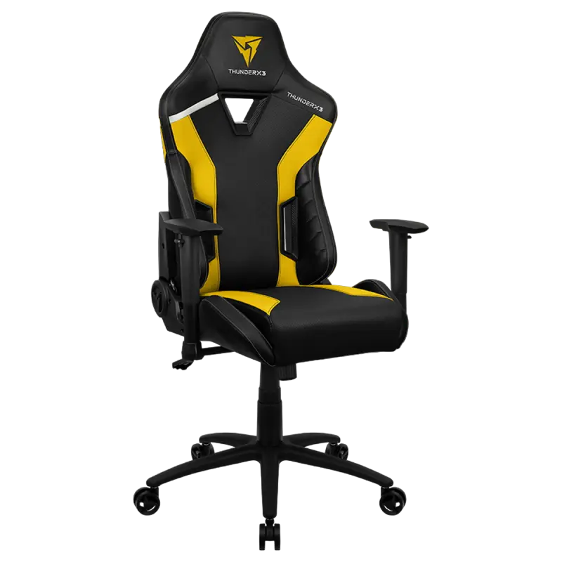 Игровое кресло ThunderX3 TC3 Искусственная кожа Чёрный/Жёлтый