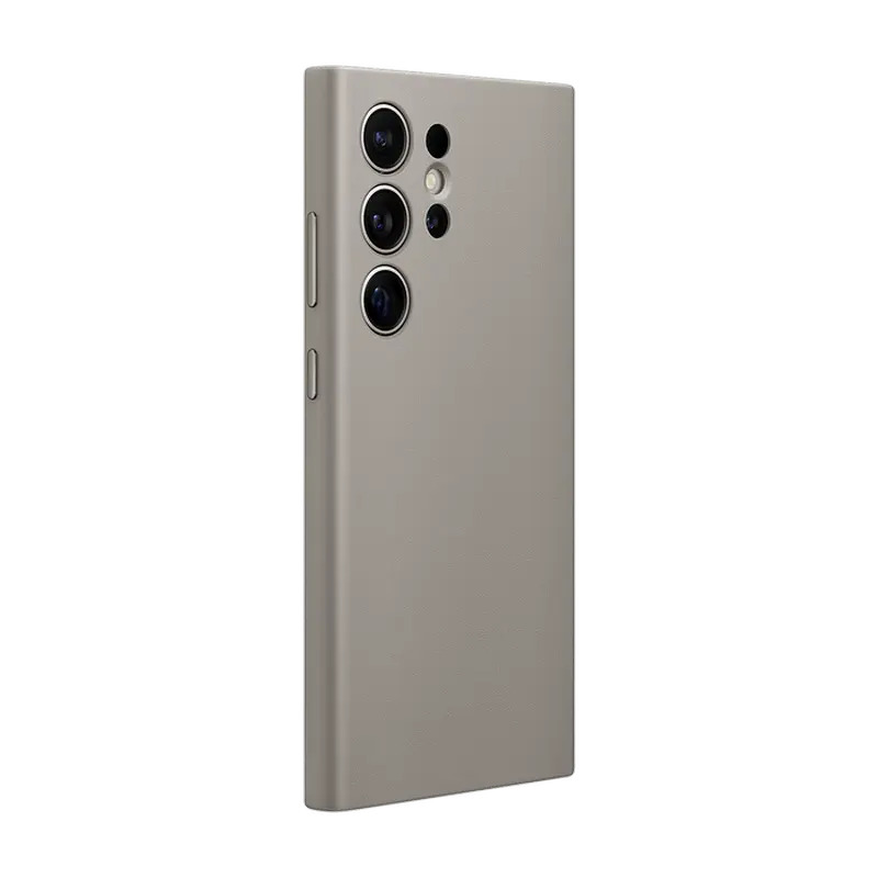 Husă Samsung Galaxy S24 Ultra Vegan Leather Case Vegan Leather Taupe