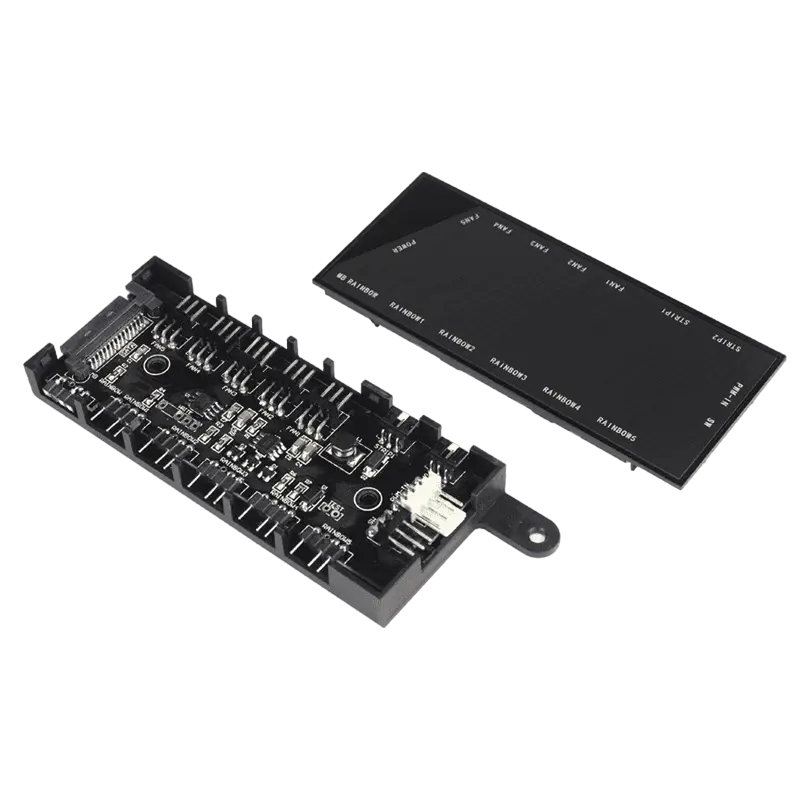 Controler Ventilatoare Gamemax PWM+RAINBOW Controller V2.0