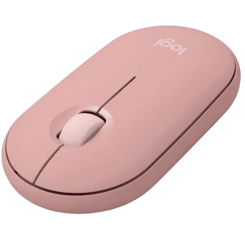 Клавиатура и мышь Logitech Pebble 2 Combo Мембрана Розовый