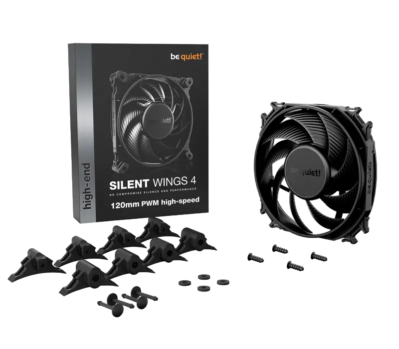 Вентилятор для ПК be quiet! Silent Wings 4 PWM High-speed 120 мм Черный
