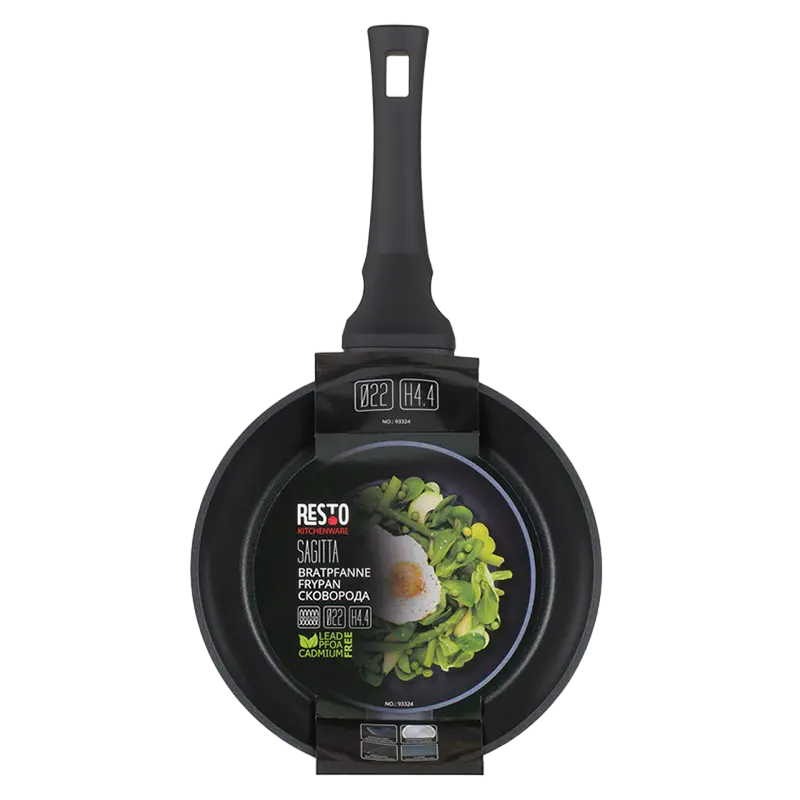 Сковорода RESTO Sagitta SAGITTA Чёрный