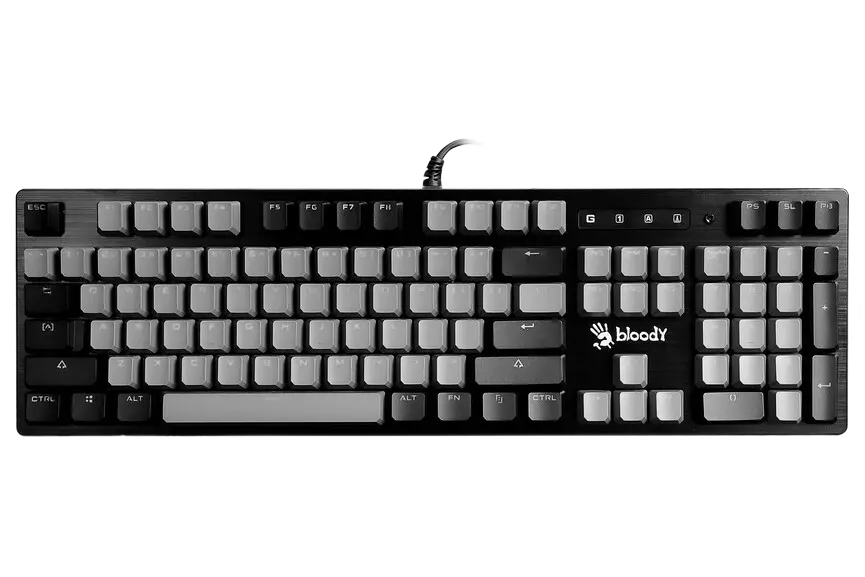 Клавиатура Bloody B828N Механический Серый