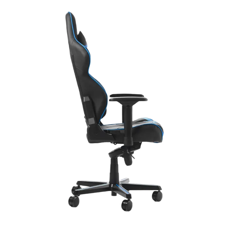 Scaun Gaming DXRacer Racing GC-R131-NB PU Piele Negru/Albastru
