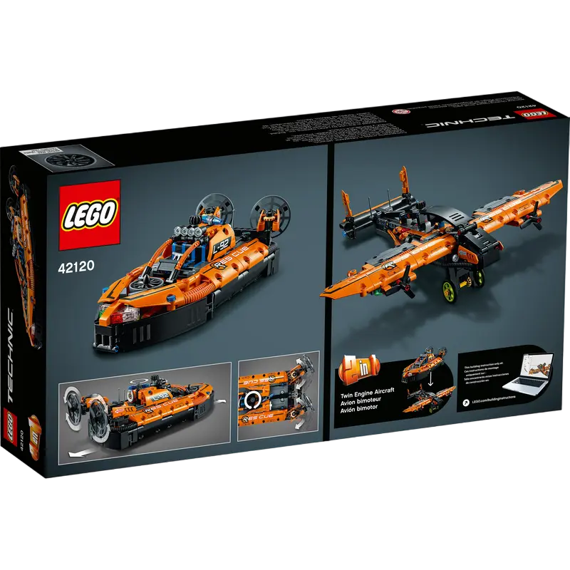 Конструктор LEGO Rescue Hovercraft Оранжевый