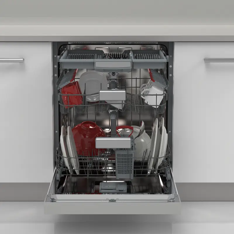 Посудомоечная машина Sharp QWNA24S42DIEU Нержавеющая сталь