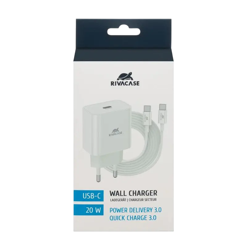 Încărcător Rivacase PS4101 WD4 Alb